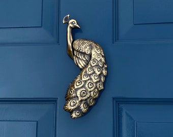 Peacock Door Knocker