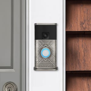 Art Deco Video Doorbell Cover (Ring Battery Doorbell 2024 Release)