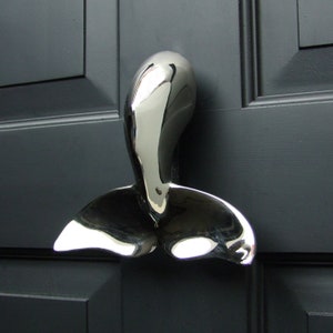 Whale Tail Door Knocker
