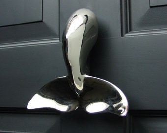 Whale Tail Door Knocker