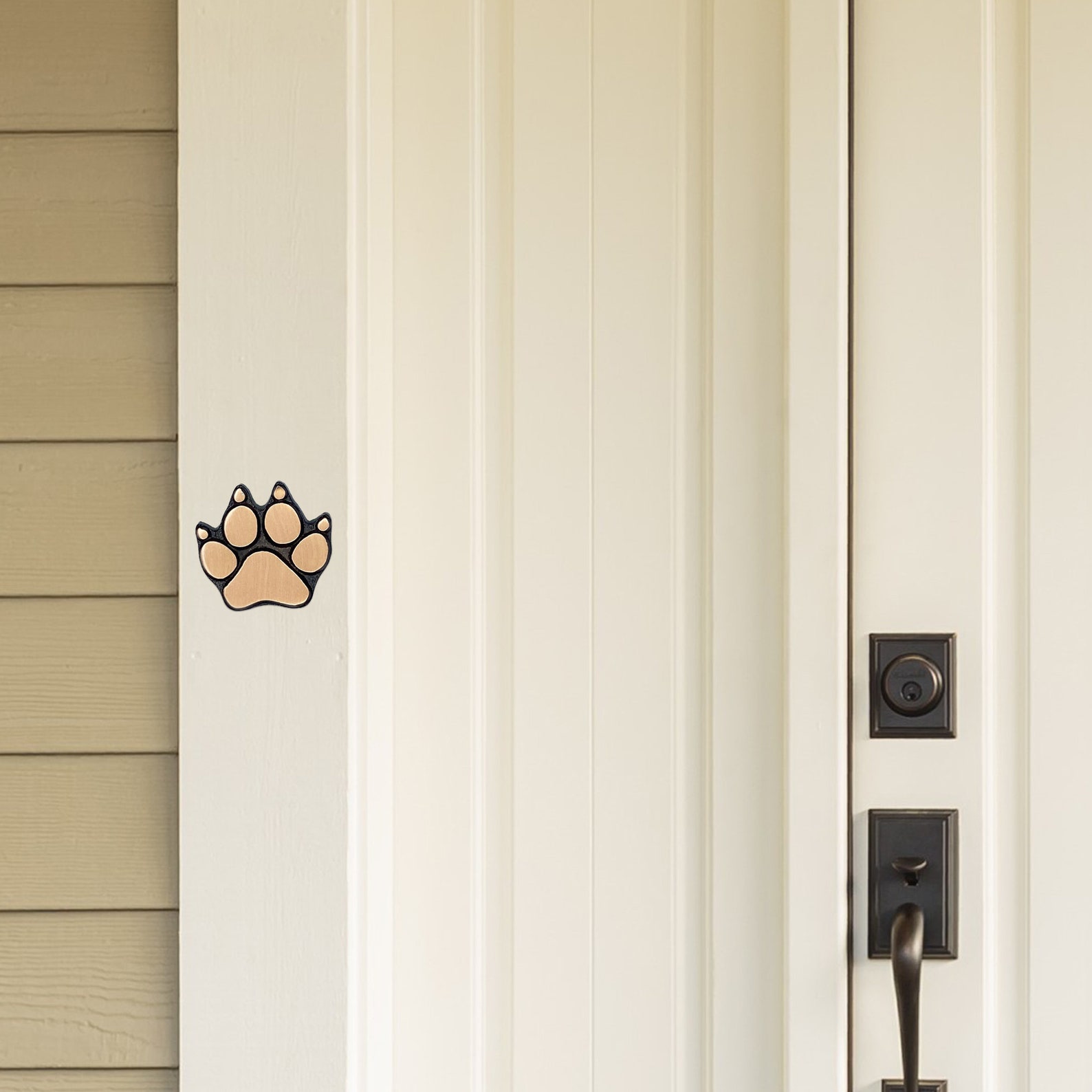 Dog Paw Doorbell Ringer Etsy