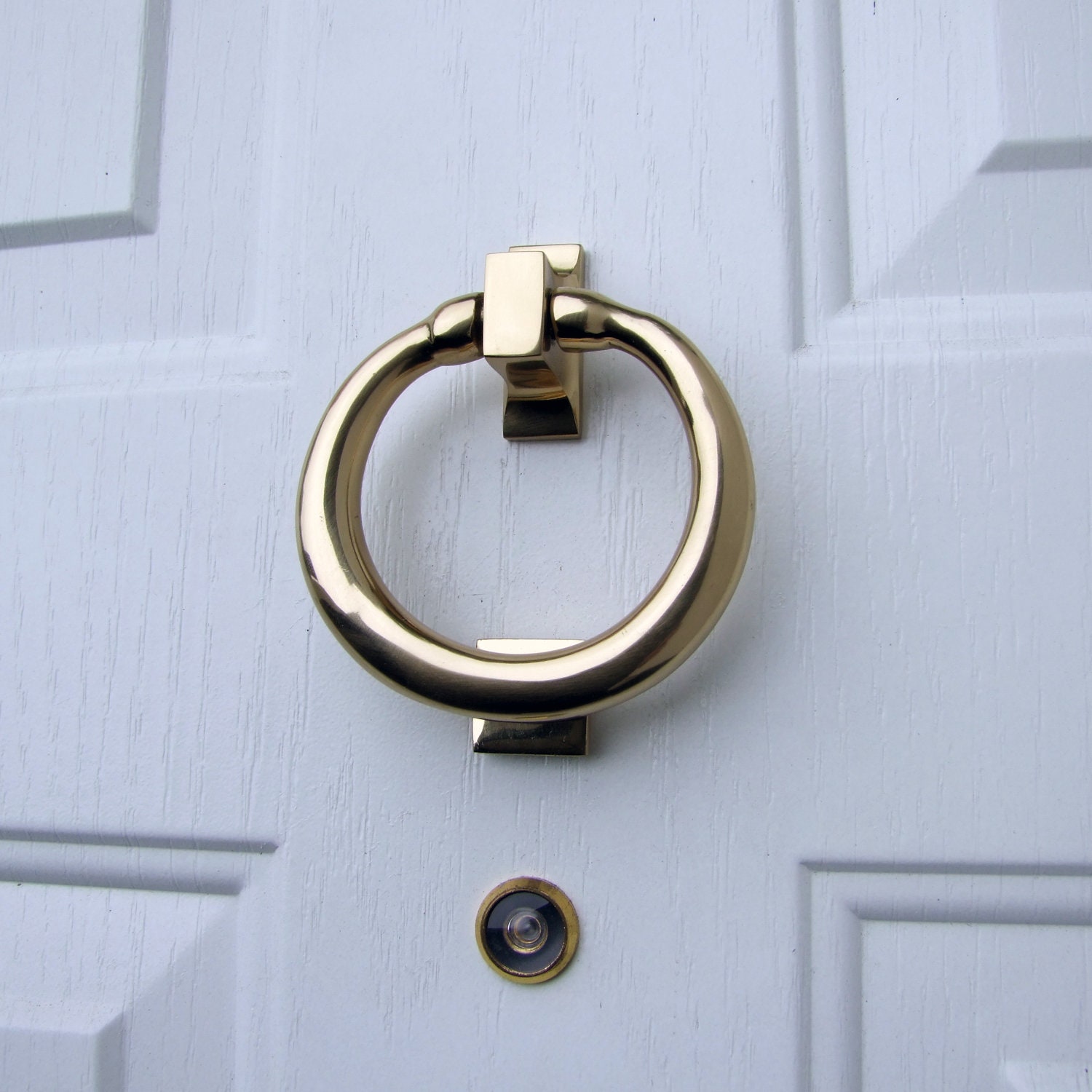 Hoop door knocker deals