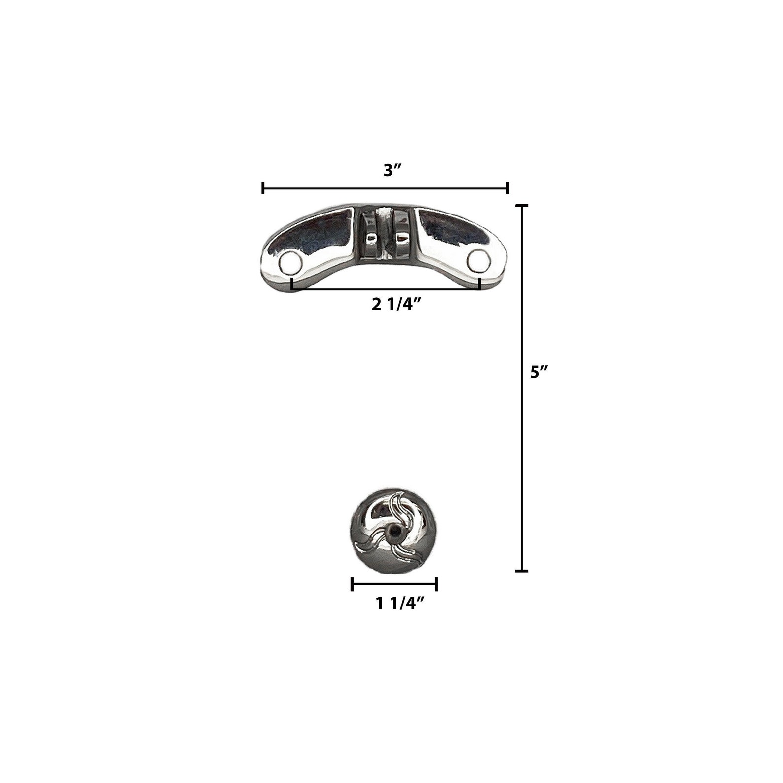 Claddagh Door Knocker - Silver - Celtic Cross