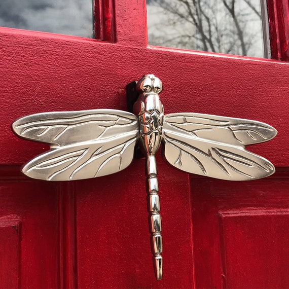 Dragonfly Door Knocker Standard Etsy