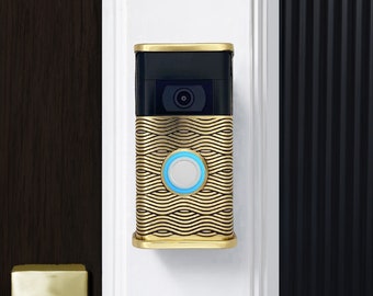 Waves Video Doorbell Cover (Ring 2nd Gen)