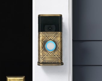 Art Deco Video Doorbell Cover (Ring 2nd Gen)