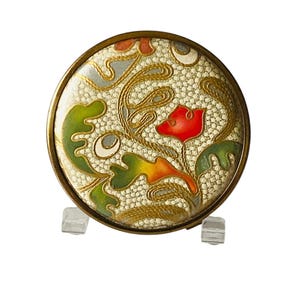 Vintage Coty Powder Compact Cosmetic Makeup Case circa 1940
