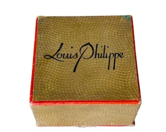 Caja de polvos faciales llena de Angelus Louis Philippe Art Deco Vintage 1930/1940