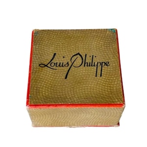 Face Powder Box Full Louis Philippe Angelus Art Deco Vintage 1930&#39;s / 1940&#39;s
