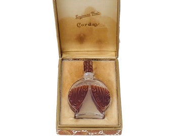 present presentation box Art Deco / Vintage Corday Toujours Moi Perfume Scent Bottle in Original Presentation Box