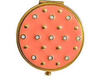 Ltd Edition Estee Lauder Powder Compact Enamel & Crystals