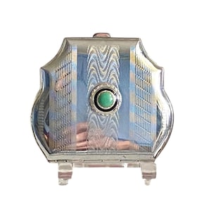 Art Deco Powder Compact with Jewelled Decoration circa 1930