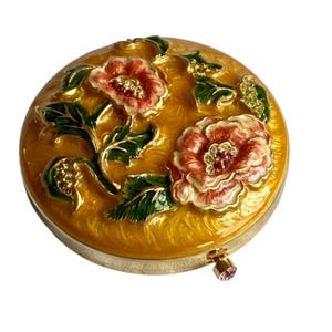 Estee Lauder Powder Compact Floral Dynasty by Jay Strongwater Ltd Edition 2009