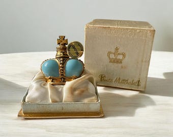 Prince Matchabelli Beloved Perfume Scent Bottle in Original Presentation Box Vintage 1950s