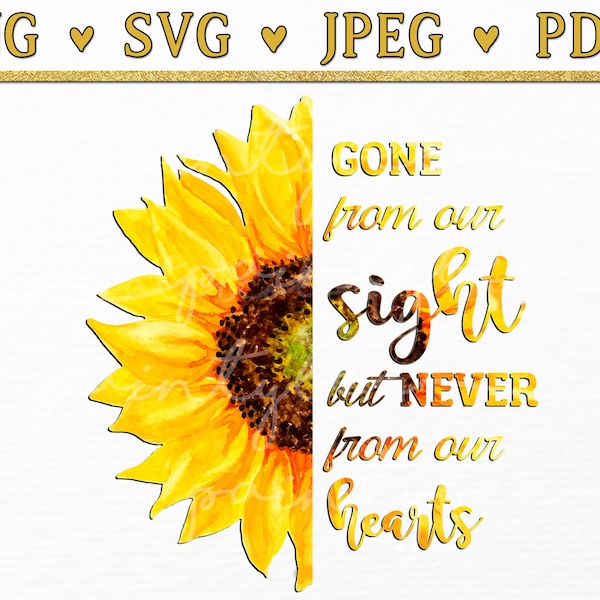 Gone From My Sight Poem Card - Etsy