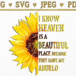 Grand-père Svg, Abuelo Mas Memorial disant Svg, dans la mémoire aimante png, reste en paix citation, perte d'un être cher Clipart