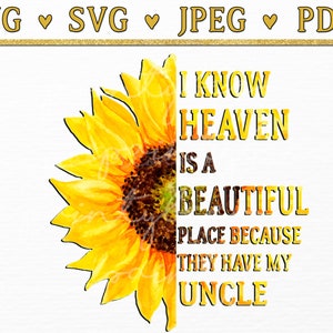 Oncle perte citation Svg, ange gardien png, dans la mémoire aimante clip art, oncle au paradis rip, citation de poème commémoratif, repose en paix