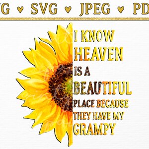 Grampy Loss Quote Svg, Guardian Angel png, dans la mémoire aimante clip art, grand-père au paradis rip, citation de poème commémoratif, repose en paix