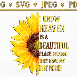 Meilleur ami Memorial Tournesol Svg, Dans la mémoire aimante png, repose en paix clipart, chat pont arc-en-ciel, chien ange, mémoire d’animal de compagnie