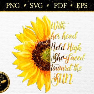 Download Just A Wildflower In Love With The Sunshine Sunflower Quote Etsy