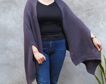 shawl with head hole