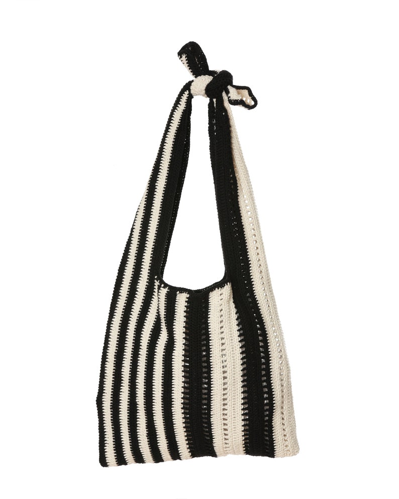 Tote Bag cotton for Her eco shopping bag Tote Shopper handmade Reusable Market Bag Market Tote Bag 100/% Cotton Crochet Shoulder Bag