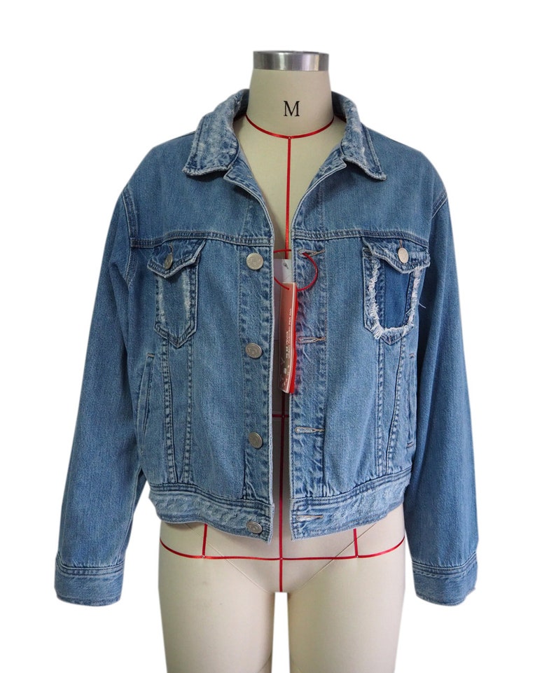 hand embroidered jean jacket