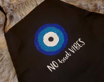 Evil Eye Apron - No Bad Vibes