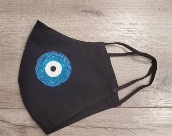 Evil Eye Face Mask