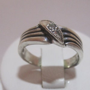 925 Sterling Silver Ring with a stone Elegant gift for a girl