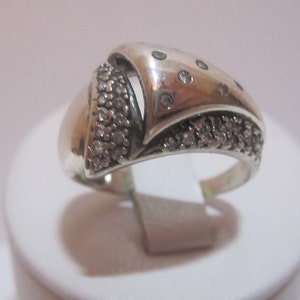 925 Sterling Silver Ring with a stone Elegant gift for a girl