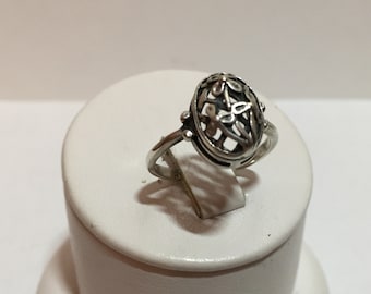 925 Sterling Silver Ring with a stone Elegant gift for a girl