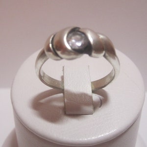 925 Sterling Silver Ring with a stone Elegant gift for a girl