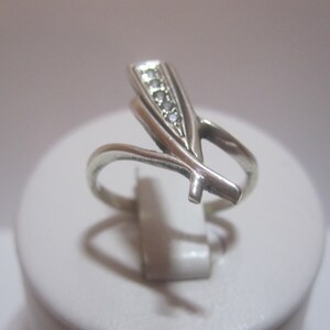 925 Sterling Silver Ring with a stone Elegant gift for a girl