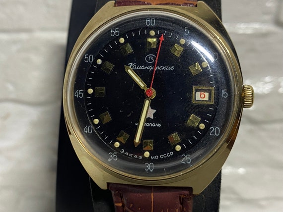 AU Stop sekunda Vintage watch Komandirskie (Wosto… - image 2