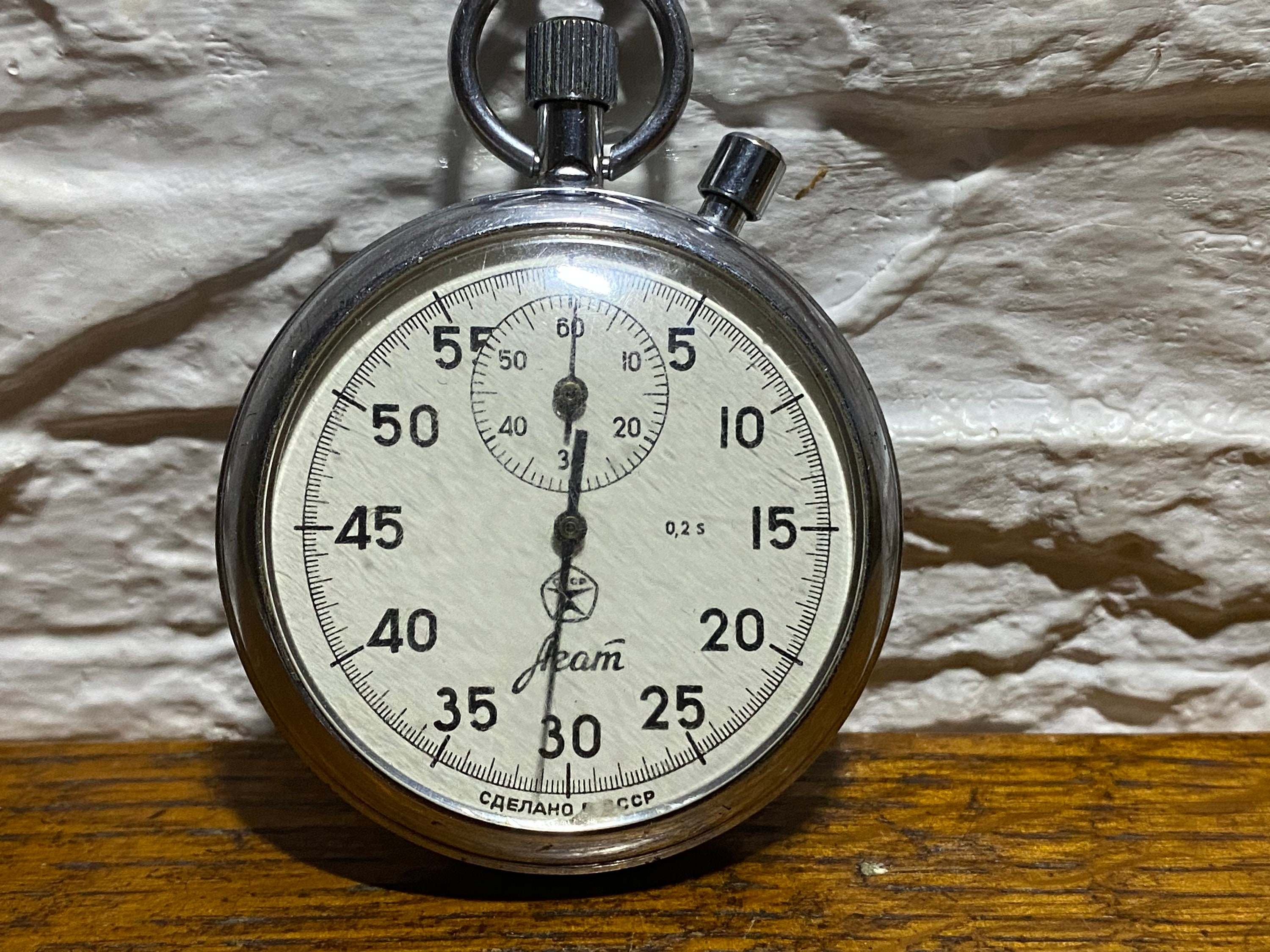 Memorabilia Two-button stopwatch Mechanical stopwatch USSR stopwatch ...