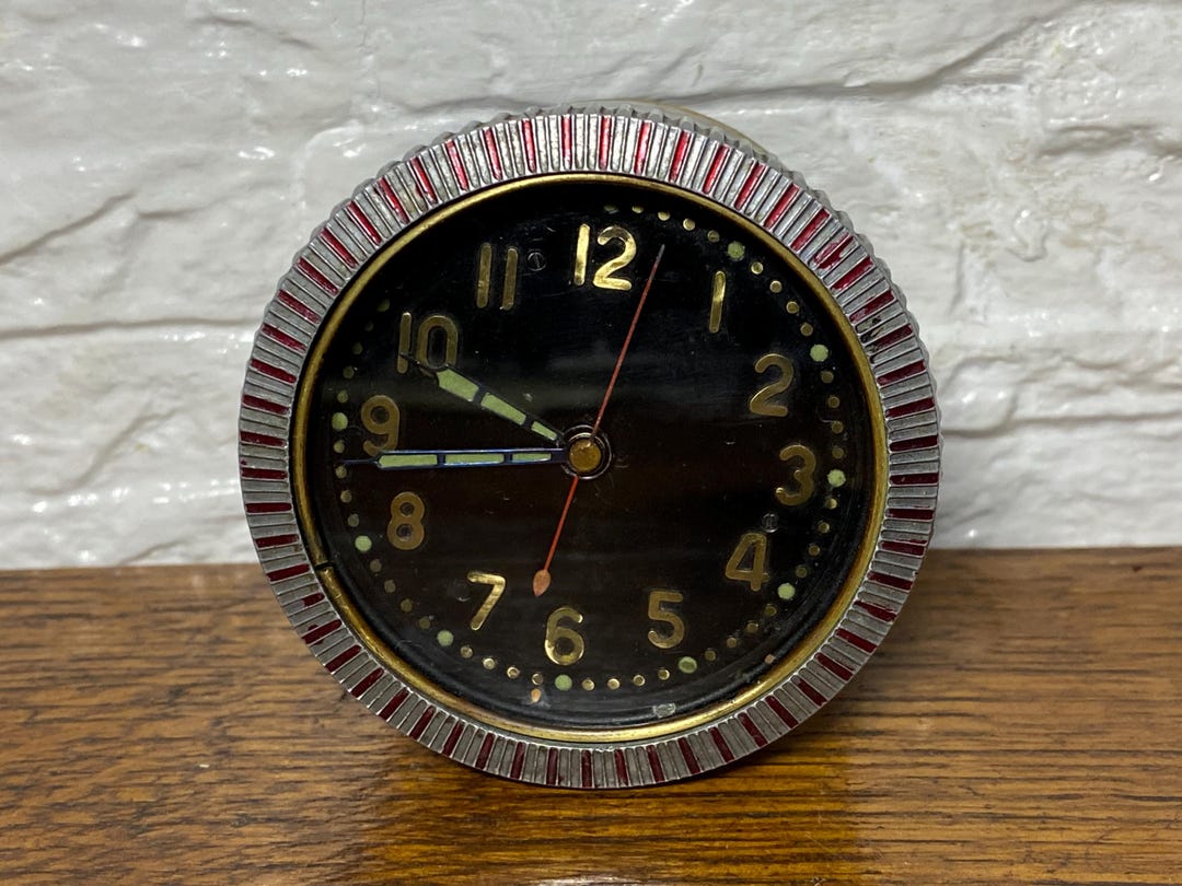 Rare Original Soviet Military Tank Clock Chelyabinsk Watch Factory USSR ...