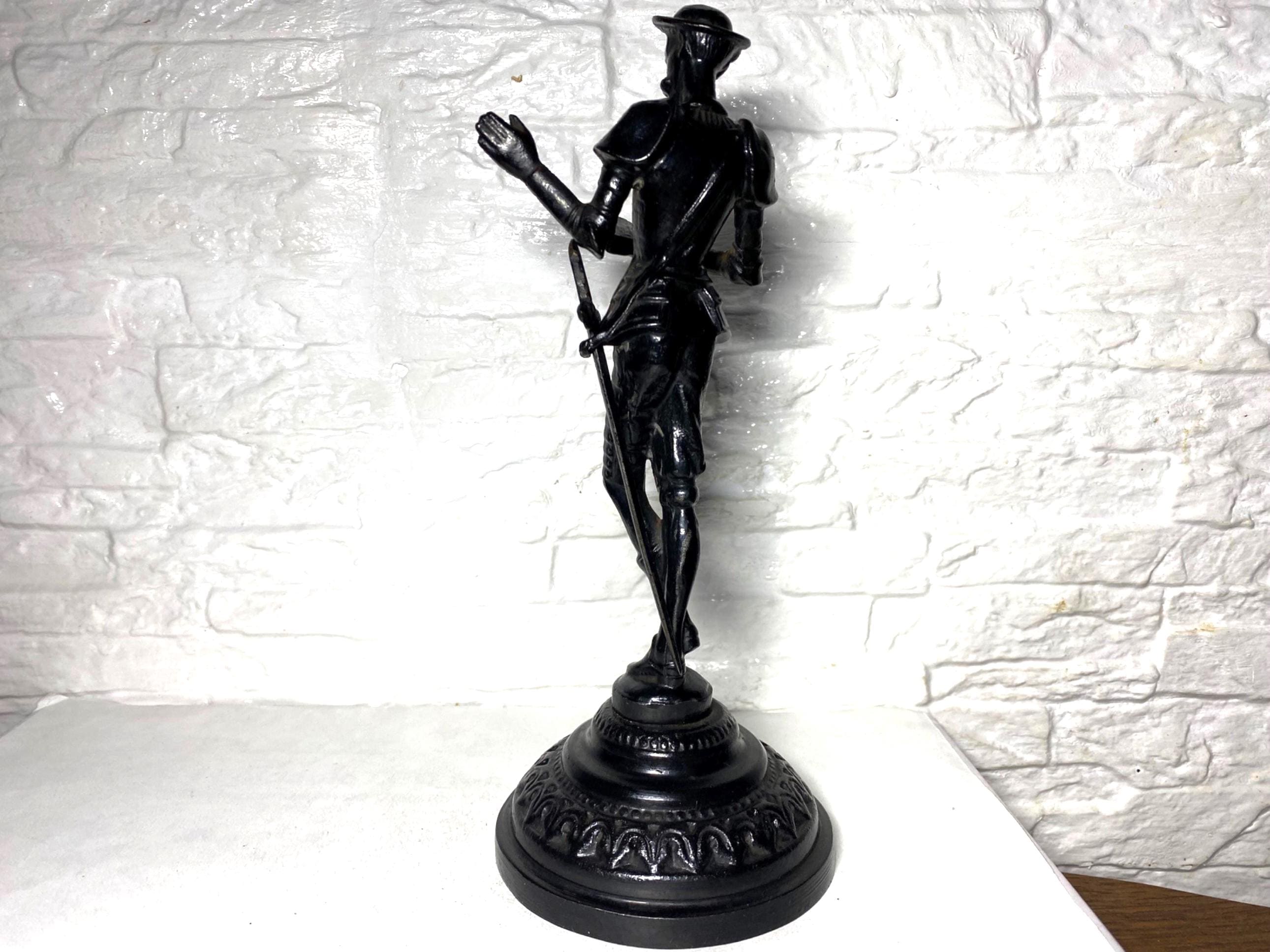 Vintage Desk Figurine Don Kihot | Don Quixote La Mancha Literary