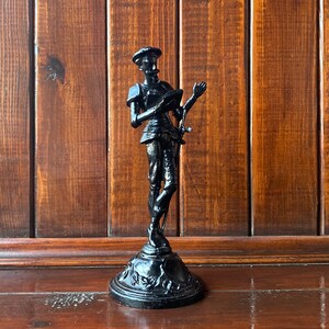 Vintage bureaubeeldje Don Kihot | Don Quichot La Mancha Literair personage Beeldje Beeldje Souvenir Made in USSR