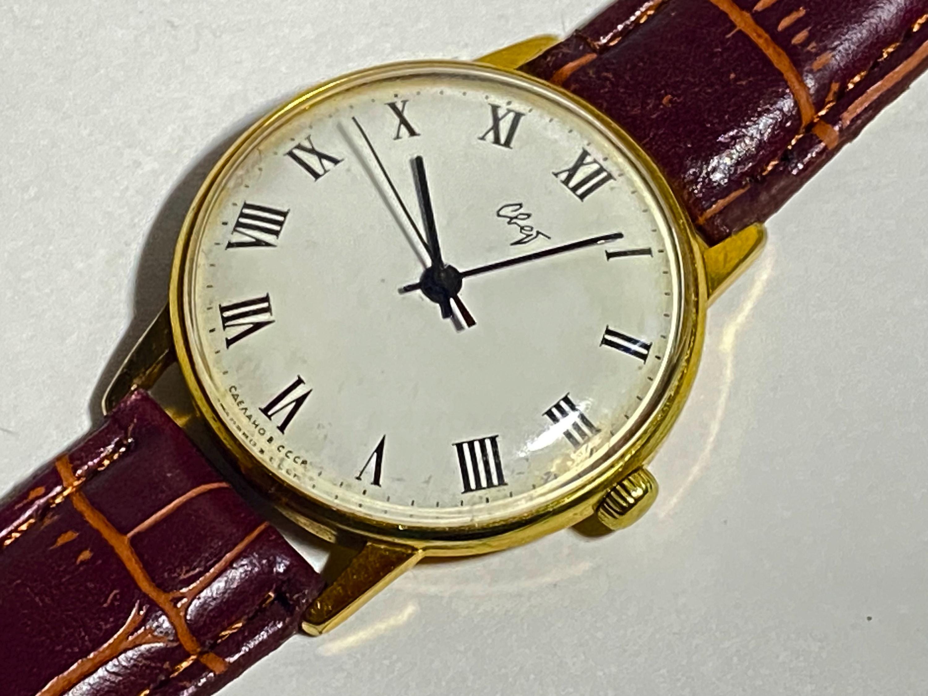 ラケタ ツアラー Vintage Soviet Raketa Wristwatch – Caliber 2603, 1960, 32mm