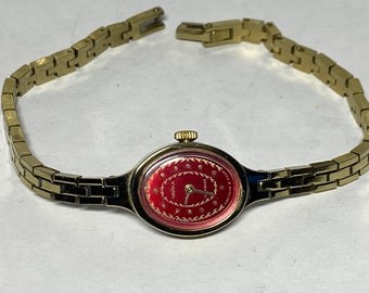 AU watch for women Seagull, small oval women&#39;s watch jewelry gift, bracelet girl watch, evening watch rare
