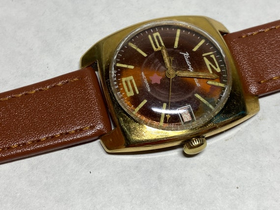 Vintage watch AU10 (Wostok), Soviet men's watch V… - image 4