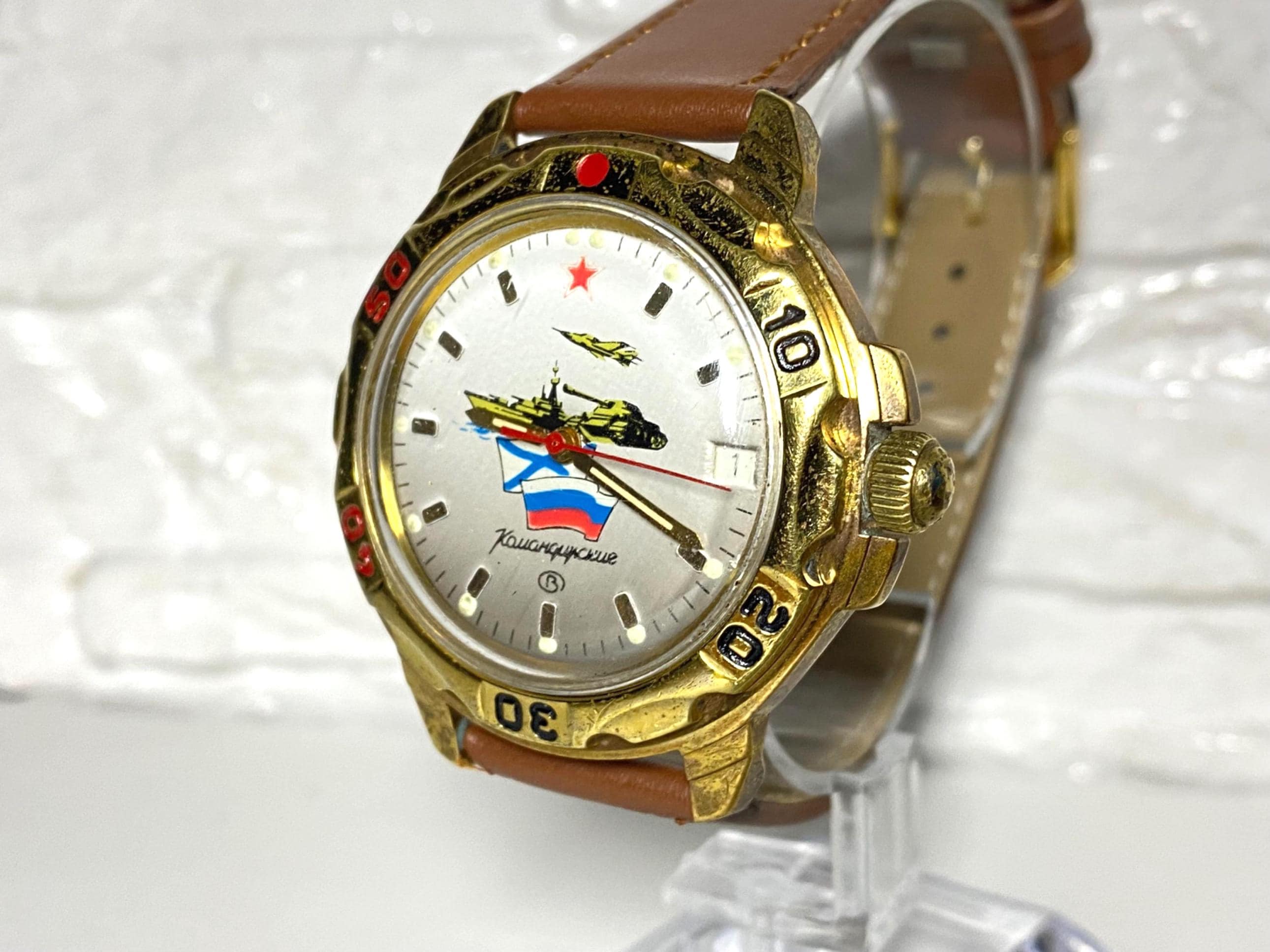 Vintage Watch Komandirskie (vostok), Soviet Men's Watch Vostok