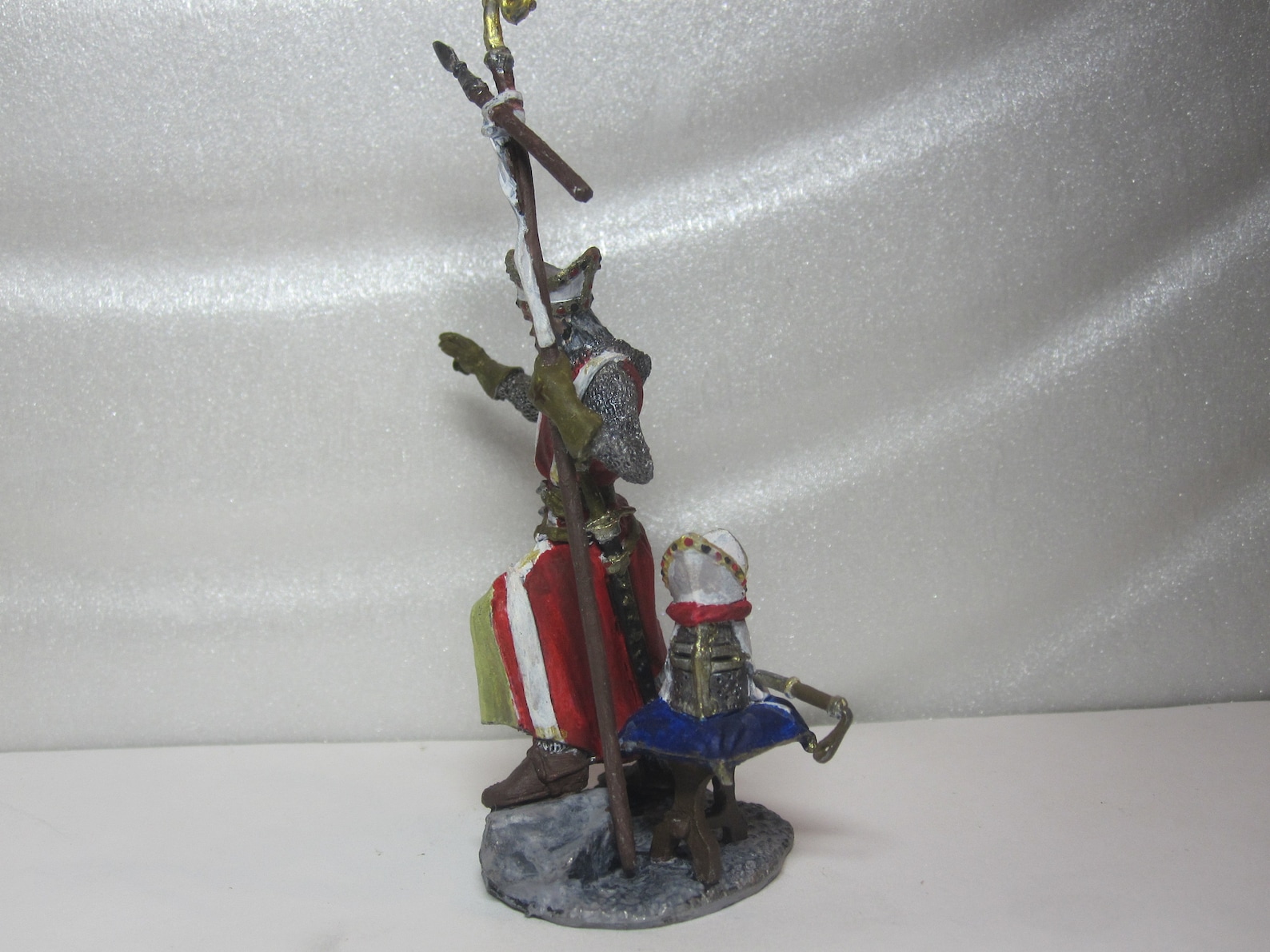 Tin Miniature. Pewter Sculpture. Tin Soldier. Middle Ages. the Etsy
