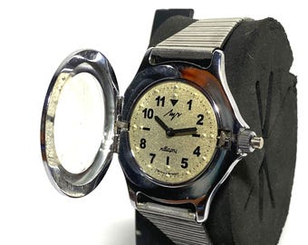 New condition! LUCH Rare Vintage watch, mens watch, retro watch quartz