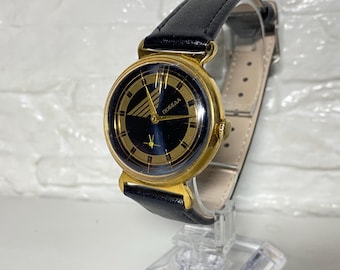 ポベダ レア ヴィンテージ ソビエト時計、機械式メンズ時計、ソビエト