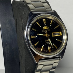 Men's vintage Japanese Mechanical Watch, Orient Automatic Watch, Mechanical Watch, orient watch, Gift for him
