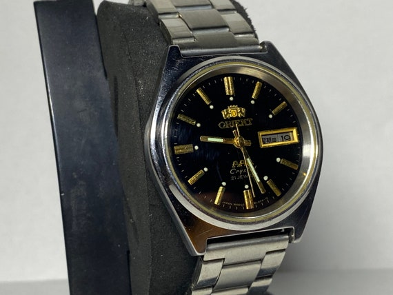 Men's vintage Japanese Mechanical Watch, Orient A… - image 1