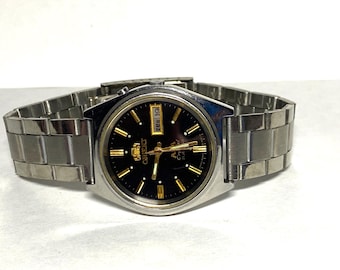Men's vintage Japanese Mechanical Watch, Orient Automatic Watch, Mechanical Watch, orient watch, Gift for him