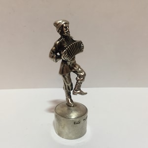 Rare Russian Kozak 84 silver Bottle Cork Reproduction